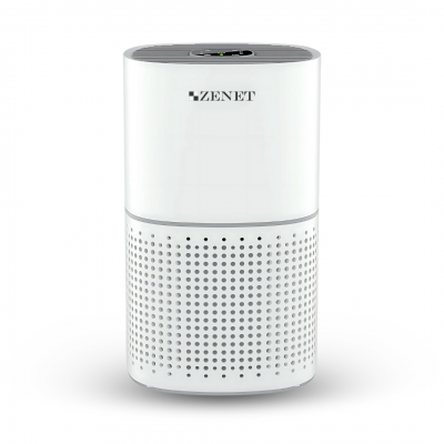 ZENET 201 Air Purifier with HEPA Filter for Rooms up to 25 m²