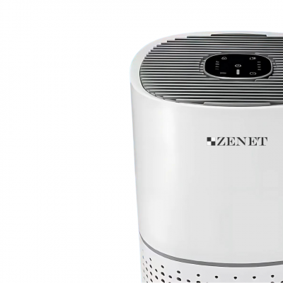 ZENET 201 Air Purifier with HEPA Filter for Rooms up to 25 m²