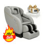 Массажное кресло ZENET ZET-1288 серого цвета с функцией нулевой гравитации и подогревом
