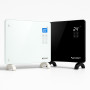 Zenet ZET-526 Convector electric din sticlă albă, panou de încălzire 1500W | Panou din sticlă albă cu telecomandă