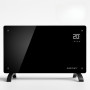 Zenet ZET-530 електрически стъклен конвектор, отоплителен панел, радиатор 2000w | Подов и стенен конвектор  с дистанционно управление