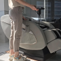 ZENET 1288 Grey Massage Chair with Zero Gravity and Heating Function