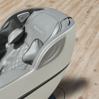 Fotoliu de masaj multifuncțional Shiatsu cu Zero Gravity și încălzire ZENET ZET 1289 - SILVER