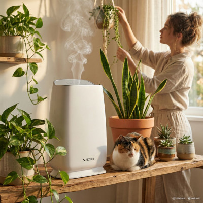 ZENET ZET 202 Légszűrő — Hatékony levegőtisztítás akár 60 m²-es helyiségekben