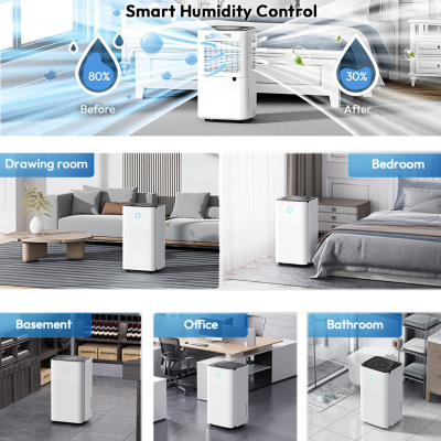 Powerful Dehumidifier Zenet ZET-203 | Clean and Fresh Air