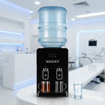 Dozator electric pentru apa calda si rece ZENET ZET-312- NEGRU