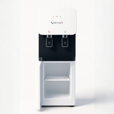 Диспенсер для воды с холодильником ZENET ZET-313 – горячая и холодная вода