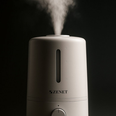 Ultraschall-Luftbefeuchter Zenet ZET-414 mit 360° drehbarem Dampfauslass