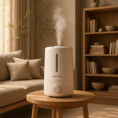 Ultraschall-Luftbefeuchter Zenet ZET-414 mit 360° drehbarem Dampfauslass