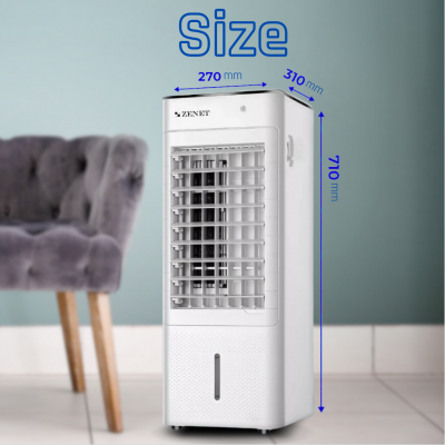 Portable Air Conditioner Zenet ZET-480 with Heating, Humidification, and Air Purification Functions