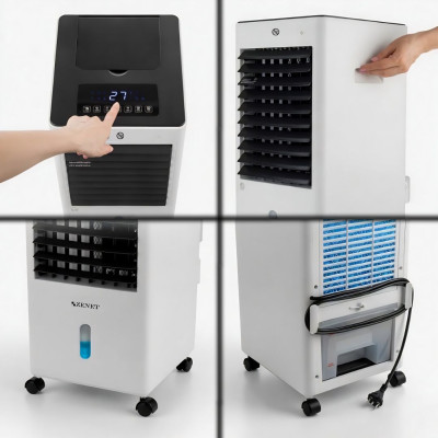 Преносим климатик за отопление и охлаждане Zenet ZET-481, мобилен климатик за стая