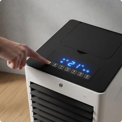 Преносим климатик за отопление и охлаждане Zenet ZET-481, мобилен климатик за стая