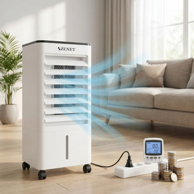 Mobile Klimaanlage ohne Abluftschlauch Zenet Zet-483 Klimagerät 