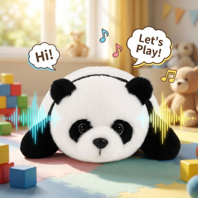 AI Panda – jucărie interactivă inteligentă de pluș pentru copii (3+)
