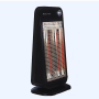 Zenet ZET-517 Infrared Heater, Black | Efficient Infrared Heating with Low Energy Consumption