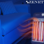 Zenet ZET-517 Infrared Heater, Black | Efficient Infrared Heating with Low Energy Consumption