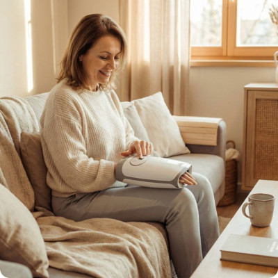 Zenet ZET-703 Elektromos kézmasszírozó, tenyérmasszírozó 