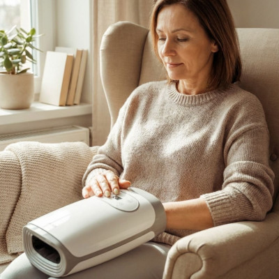 Zenet ZET-703 Elektromos kézmasszírozó, tenyérmasszírozó 