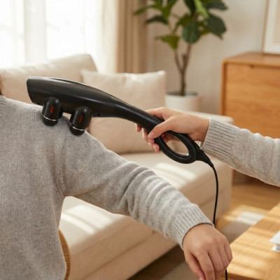 Aparat de masaj manual electric cu 4 capete ZENET ZET 715