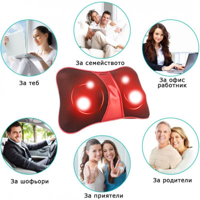 Универсальная массажная подушка для тела Zenet Zet-726