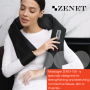 Shiatsu Neck and Back Massager with Soothing Heat - ZENET 758