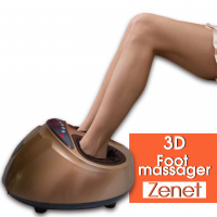 3D Shiatsu Foot Massager Machine with Heat, Relax for Home or Office Use - ZENET 762