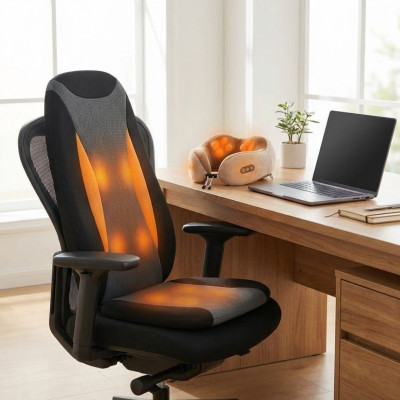 Προσφορά: Μαξιλάρι μασάζ καθίσματος + Συσκευή μασάζ αυχένα στη μισή τιμή