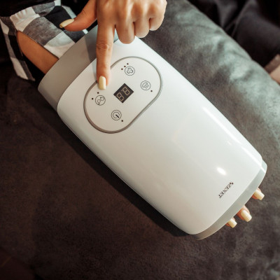 Handmassagegerät mit Heizung Zenet ZET-703